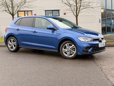 Blue Used 2023 VW Polo R-line Hatchback | £16,995 (Good price)