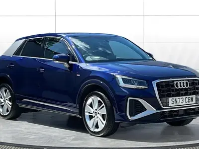 Used Audi Q2 S-Line 150 HP (110 kW) 2023 Blue SUV