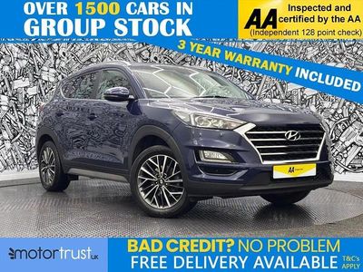 Used Hyundai Tucson Premium 132 HP (97 kW) 2018 Blue SUV