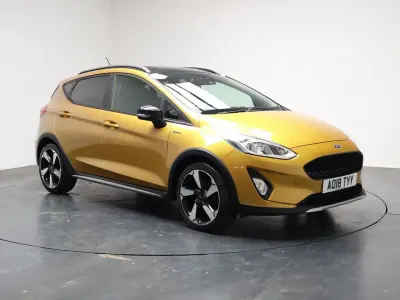 Used Ford Fiesta Active 125 HP (91 kW) 2018 Yellow Hatchback