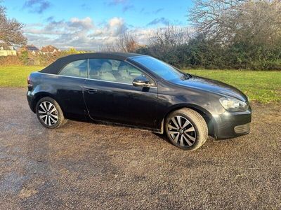 used VW Golf Cabriolet 1.6 S TDI BLUEMOTION TECHNOLOGY 2d 104 BHP LOW MILEAGE Convertible