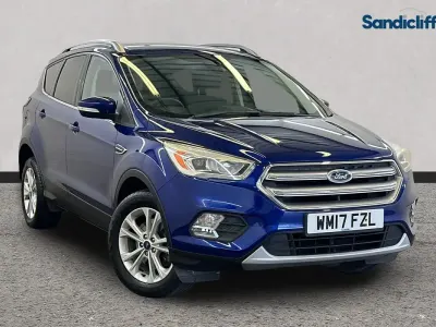 Używany Ford Kuga Titanium 120 KM (88 kW) 2017 Niebieski SUV