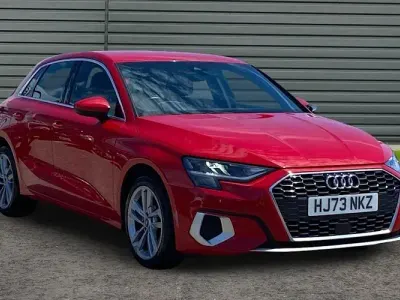 Used Audi A3 Sportback Sport 150 HP (110 kW) 2023 Red Hatchback