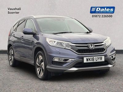 Blue Used 2018 Honda CR-V EX SUV | £15,750 (A bit pricey)
