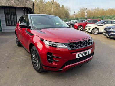 Used Land Rover Range Rover evoque R-Dynamic 2019 Red SUV