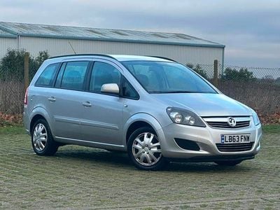 Used Vauxhall Zafira 118 HP (86 kW) 2014 Silver MPV