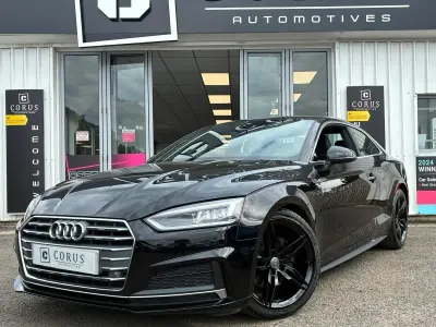 Used Audi A5 S-Line 2019 Black Coupe