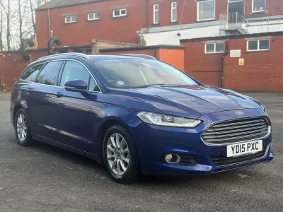 Used Ford Mondeo Titanium 150 HP (110 kW) 2015 Blue Estate
