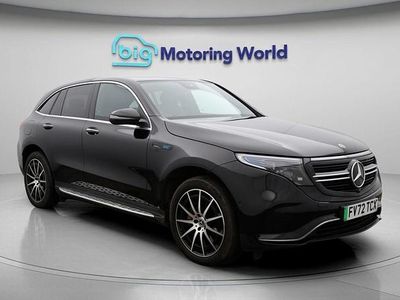 Black Used 2022 Mercedes EQC400 AMG line SUV | £25,600 (Good price)