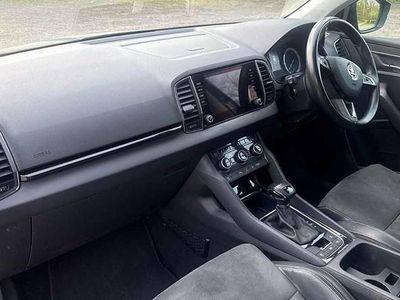 Used Skoda Karoq SE L 150 HP (110 kW) 2019 Blue SUV