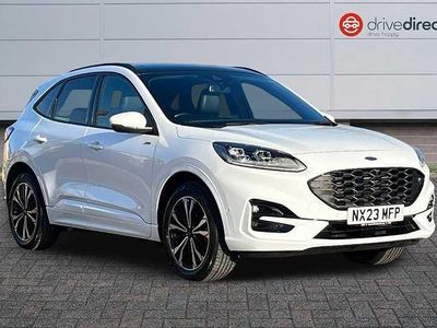 Solid frozen white Used 2023 Ford Kuga ST-Line X SUV | £19,350 (Good price)