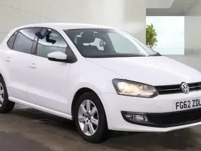 Used VW Polo Match 75 HP (55 kW) 2012 White Hatchback