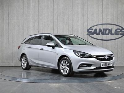 Used Vauxhall Astra S 110 HP (80 kW) 2019 Silver Estate