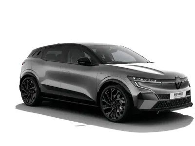 New Renault Megane E-Tech Techno Esprit Alpine 160 kW (218 HP) 2026 Twotone metallic  shadow grey with diamond black roof  Hatchback