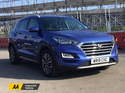 Used Hyundai Tucson Premium 177 HP (130 kW) 2019 Blue SUV