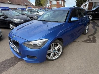 Used BMW 116 M Sport 2012 Blue Hatchback
