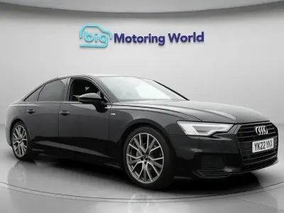 Begagnad Audi A6 Black Edition 204 HK (150 kW) 2022 Svart Sedan