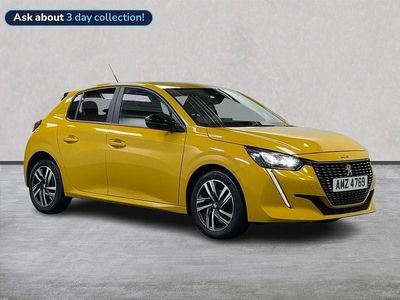Used Peugeot 208 Active+ 74 HP (54 kW) 2023 Yellow Hatchback