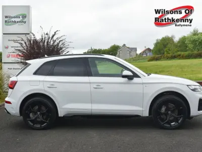 Used Audi Q5 S-Line 204 HP (150 kW) 2021 White SUV