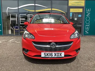 Usado Vauxhall Corsa SRi 75 HP (55 kW) 2016 Vermelho Citadino