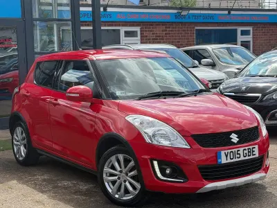 Used Suzuki Swift SZ4 94 HP (69 kW) 2015 Red Hatchback