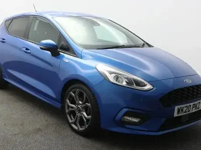 Usado Ford Fiesta ST-Line 95 CV (69 kW) 2020 Azul Utilitario
