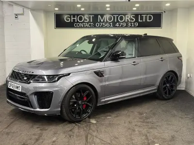 Used Land Rover Range Rover Sport SVR 575 HP (422 kW) 2019 Grey SUV