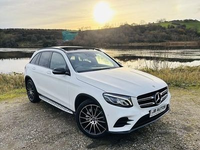 White Used 2017 Mercedes GLC220 AMG Line Premium Estate | £18,450 (A bit pricey)