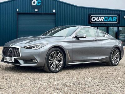 Used Infiniti Q60 Premium 211 HP (155 kW) 2017 Grey Coupe