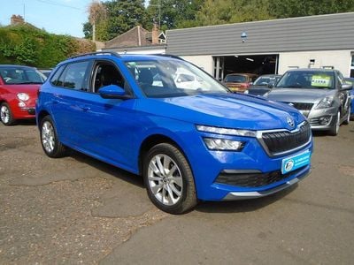 Used Skoda Kamiq SE 95 HP (69 kW) 2022 Blue SUV