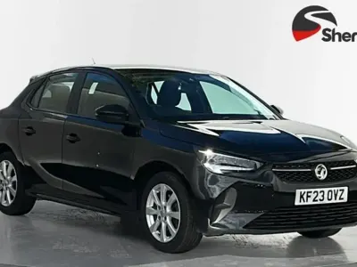 Used Vauxhall Corsa Design Edition 98 HP (72 kW) 2023 Black Hatchback