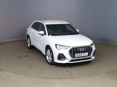 Used Audi Q3 S-Line 150 HP (110 kW) 2020 White SUV