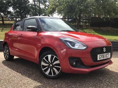 Used Suzuki Swift SZ5 2018 Red Hatchback