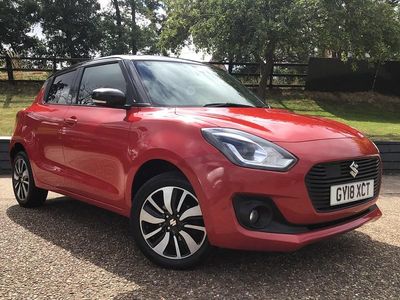 Red Used 2018 Suzuki Swift SZ5 Hatchback | £8,990 (A bit pricey)