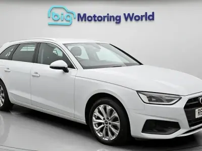 Used Audi A4 150 HP (110 kW) 2021 White Estate