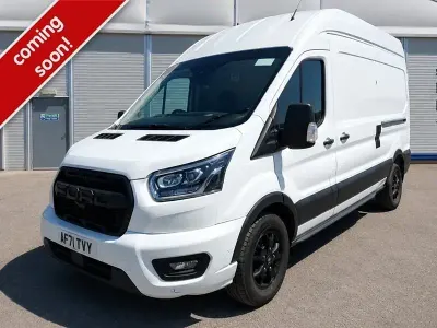 Used Ford Transit Limited 130 HP (95 kW) 2021 White Van