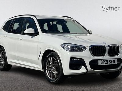 Used BMW X3 M Sport 187 HP (137 kW) 2021 White SUV