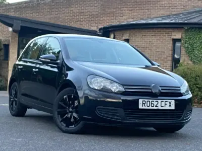 Used VW Golf VII Match 105 HP (77 kW) 2012 Black Hatchback