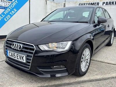 Used Audi A3 Design 110 HP (80 kW) 2015 Black Hatchback