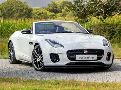 Used Jaguar F-Type R-Dynamic 380 HP (279 kW) 2018 White Cabriolet