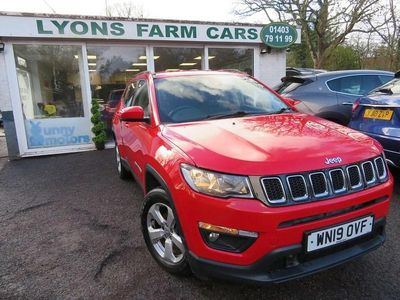 Used Jeep Compass Longitude 140 HP (102 kW) 2019 Red SUV