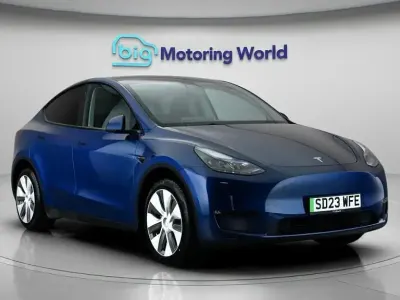 Used Tesla Model Y Long Range AWD 378 kW (514 HP) 2023 Blue SUV