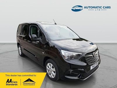 Black Used 2021 Vauxhall Combo MPV | £17,395 (A bit pricey)