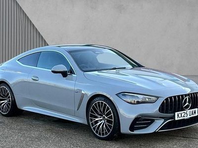 Manufaktur paint manufaktur alpine grey solid Used 2025 Mercedes CLE53 AMG Premium Coupe | £64,980 (Fair price)