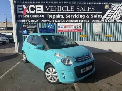 Used Citroën C1 Feel 68 HP (50 kW) 2016 Blue Hatchback