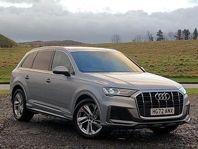 Used Audi Q7 S-Line 340 HP (250 kW) 2022 Silver SUV