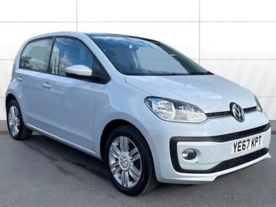 Used VW up! high up! 75 HP (55 kW) 2017 Silver Hatchback