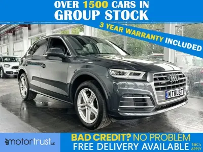 Used Audi Q5 S-Line 190 HP (139 kW) 2017 Grey SUV