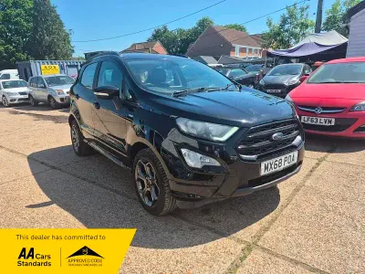 Usado Ford Ecosport ST-Line 125 CV (91 kW) 2018 Negro SUV