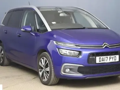 Used Citroën Grand C4 Picasso Flair 120 HP (88 kW) 2017 Blue MPV